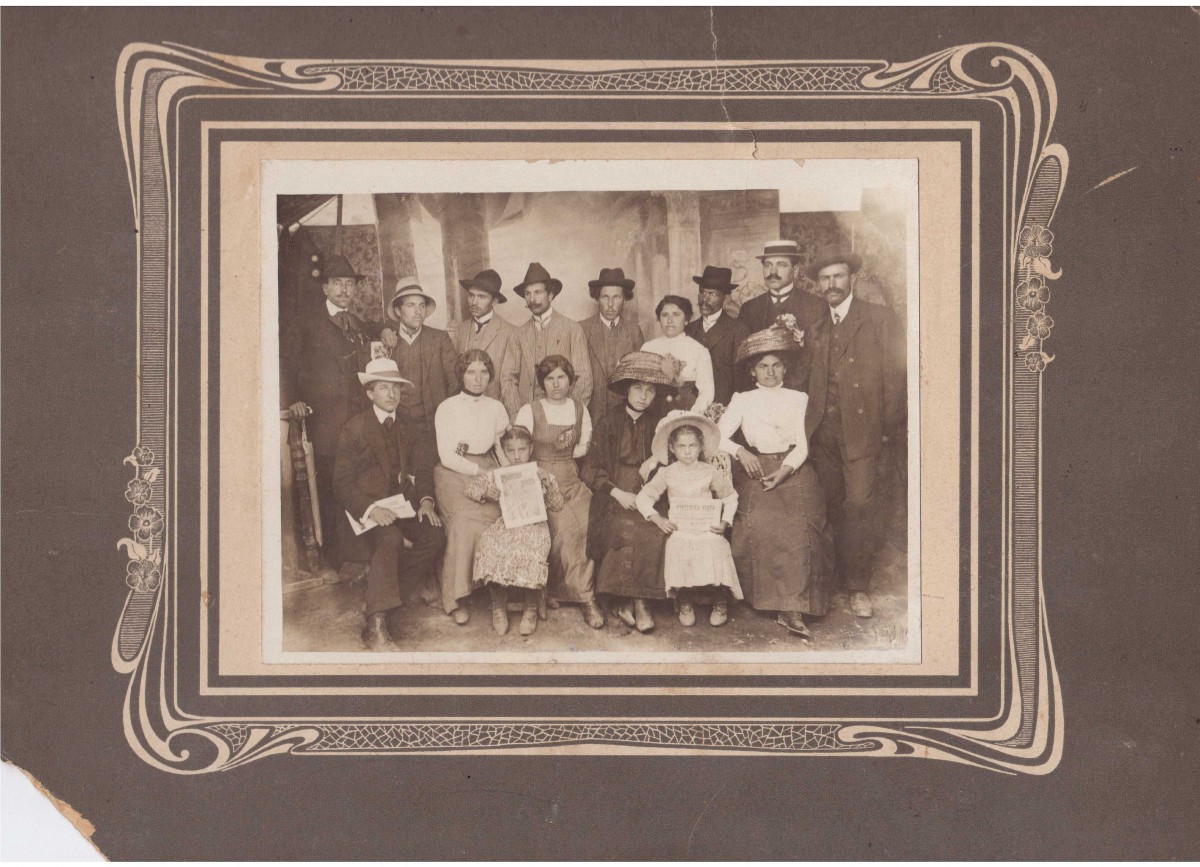 Снимка Учителска социалдемократическа група, 1911 г.