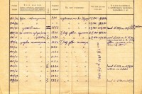 Служебен лист на Мария Златоустова, 1920 г. - снимка 2