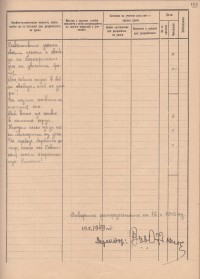 План за разпределение на учебния материал за IV отделение, 1949 г. - снимка 1