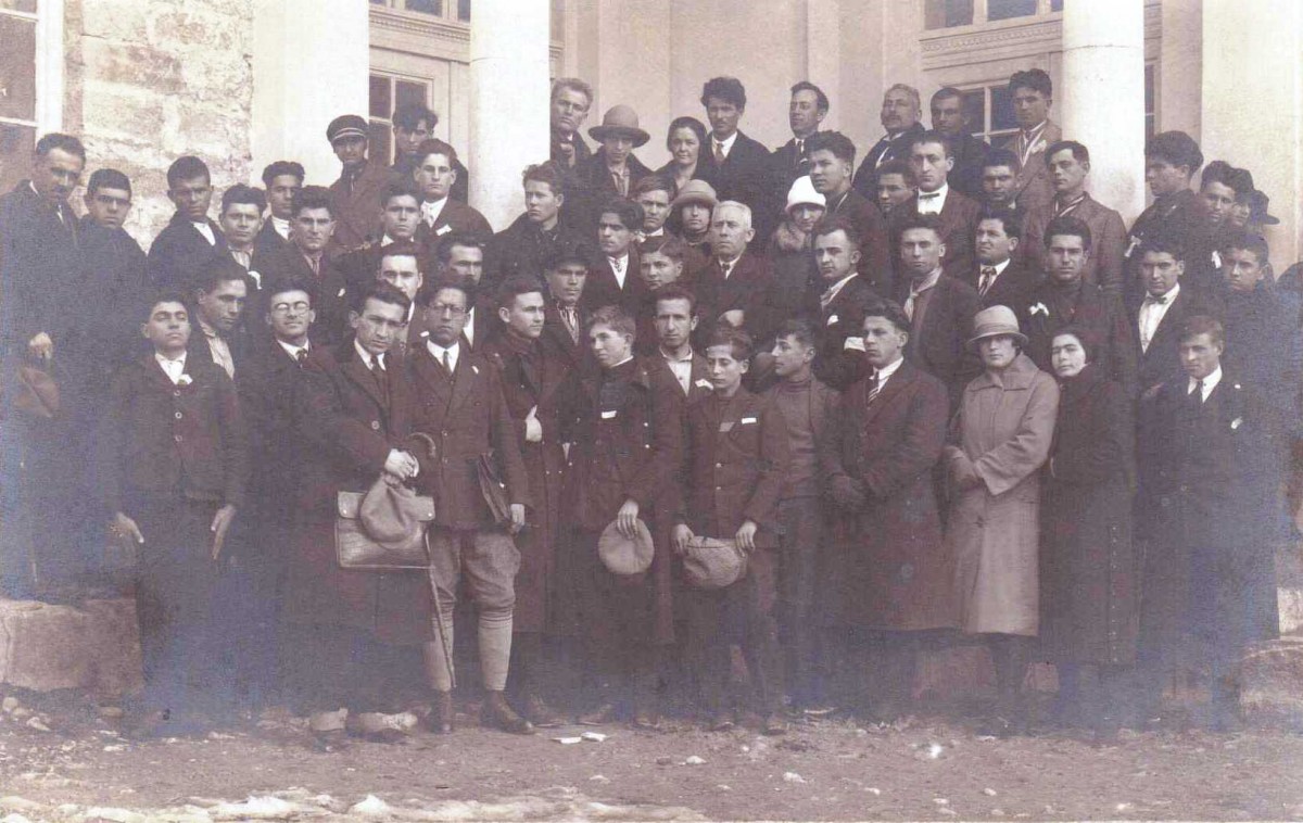 Групова снимка от Конференция на Въздържателния учителски съюз, 1923 г.